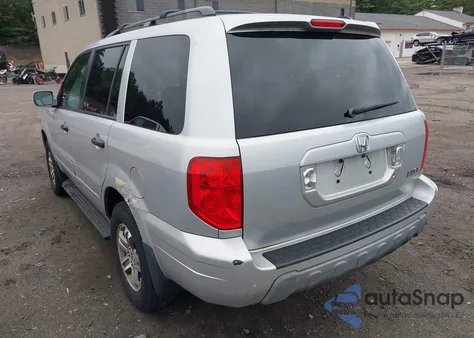 2004 Honda Pilot Ex-L из США, поврежденный, VIN 2HKYF18504H600355